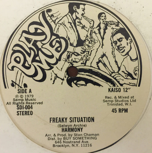 Harmony (46) : Freaky Situation / Soca Harmony (12", Single)