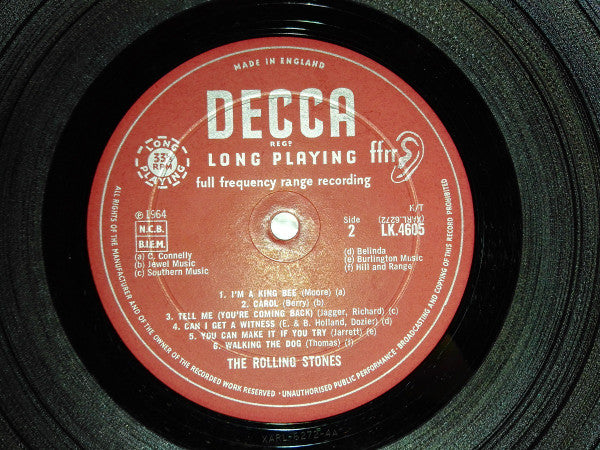 The Rolling Stones : The Rolling Stones  (LP, Album, Mono)