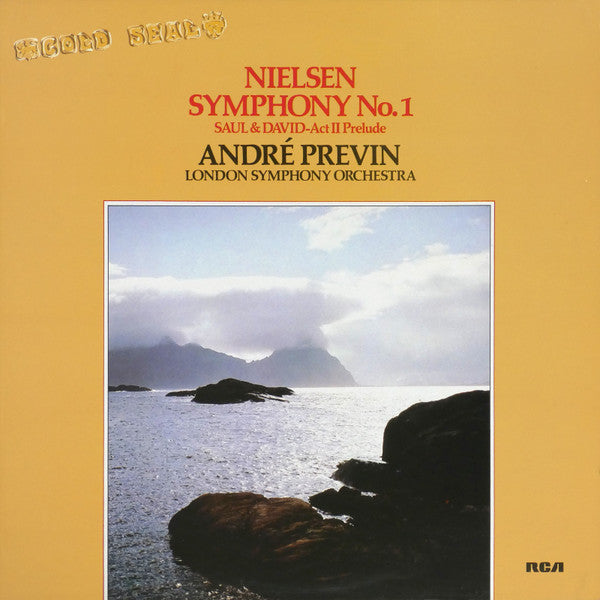 Carl Nielsen, André Previn, London Symphony Orchestra : Symphony No. 1 / Saul & David - Act II Prelude (LP, RE)