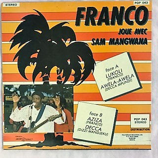 Franco Joue Avec Sam Mangwana : Franco Joue Avec Sam Mangwana (LP, Album)