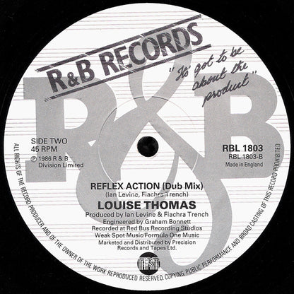 Louise Thomas : Reflex Action (12")