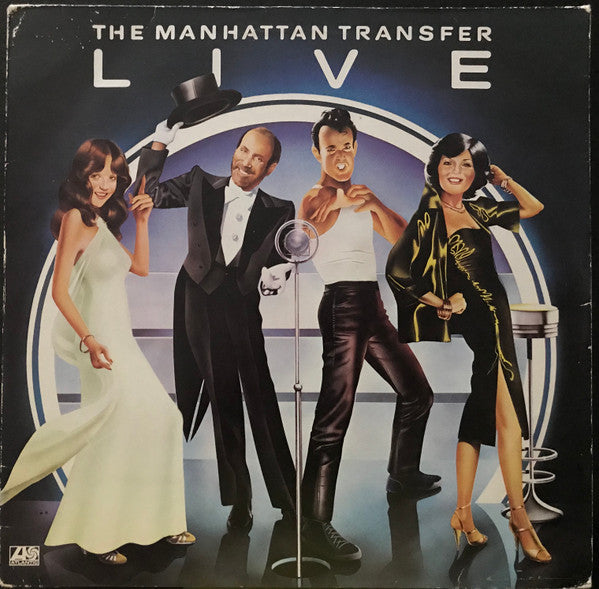 The Manhattan Transfer : Live (LP, Album, RE)