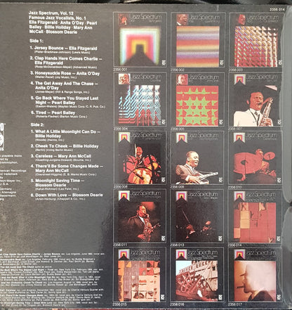 Various : Famous Jazz Vocalists, No. 1 (LP, Comp)