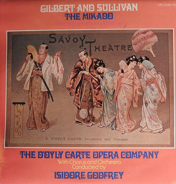 Darrell Fancourt, Leonard Osborn, Martyn Green, Richard Watson (6), Alan Styler, Radley Flynn, Margaret Mitchell (2), Joan Gillingham, Joyce Wright (2), Ella Halman : The Mikado (2xLP)