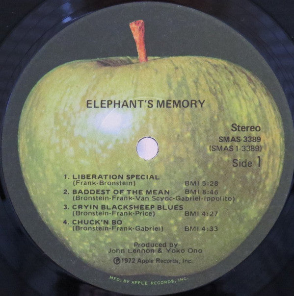 Elephants Memory : Elephant's Memory (LP, Album, Gat)