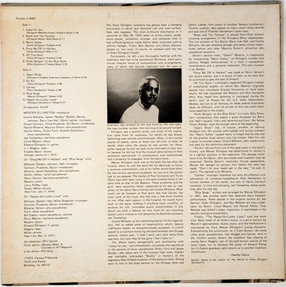 The Duke Ellington Orchestra : Continuum (LP, Album)