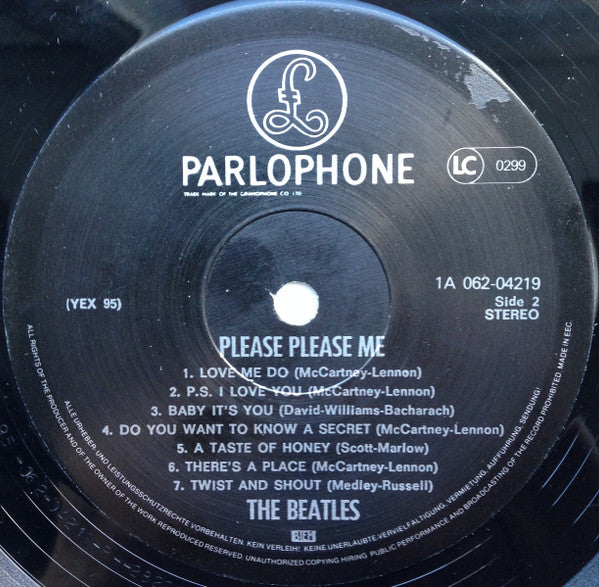 The Beatles : Please Please Me (LP, Album, RE)