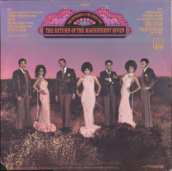 The Supremes & Four Tops : The Return Of The Magnificent Seven (LP, Album)