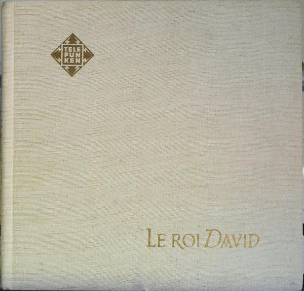 Arthur Honegger - Orchestre National De France, Janine Micheau, Jeannine Collard, Pierre Mollet, Jean Hervé : Le Roi David (2xLP, Mono)