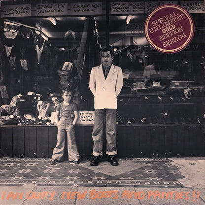 Ian Dury : New Boots And Panties!! (LP, Album, Gol)