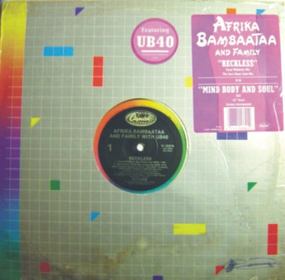 Afrika Bambaataa & Family : Reckless (12", Maxi)