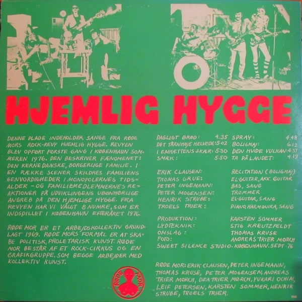 Røde Mor : Hjemlig Hygge (LP, Album)