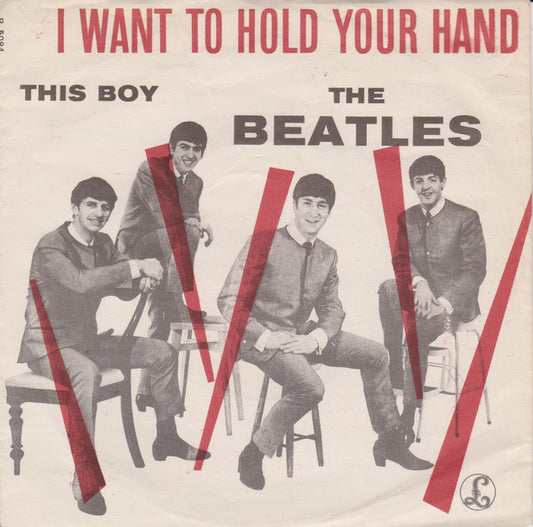 The Beatles : I Want To Hold Your Hand (7", Single, RP)