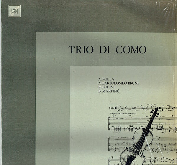 Trio di Como : A. Rolla - A. Bartolomeo Bruni - R. Lolini - B. Martinů (LP, Album)