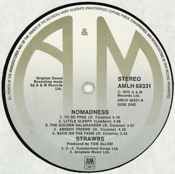 Strawbs : Nomadness (LP, Album)