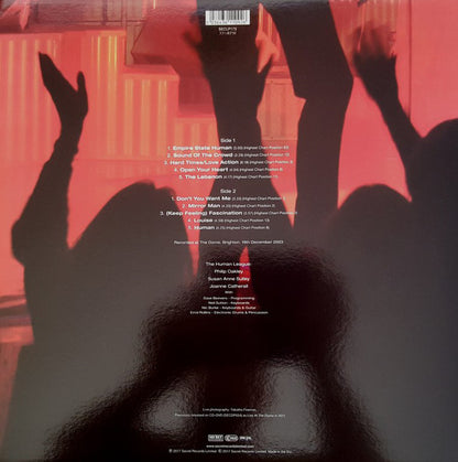 The Human League : The Sound Of The Crowd (Greatest Hits In Concert) (LP, Album, RE + DVD-V, Album, RE, NTSC)