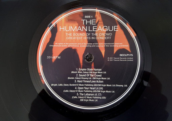The Human League : The Sound Of The Crowd (Greatest Hits In Concert) (LP, Album, RE + DVD-V, Album, RE, NTSC)