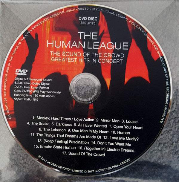 The Human League : The Sound Of The Crowd (Greatest Hits In Concert) (LP, Album, RE + DVD-V, Album, RE, NTSC)