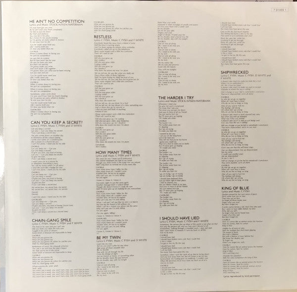 Brother Beyond : Get Even (LP, Album)