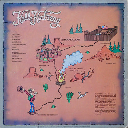 Erik Wedersøe - Ole Steen - Ole Steen's Børn : Kalle Kodreng's Dagbog (LP, Album)