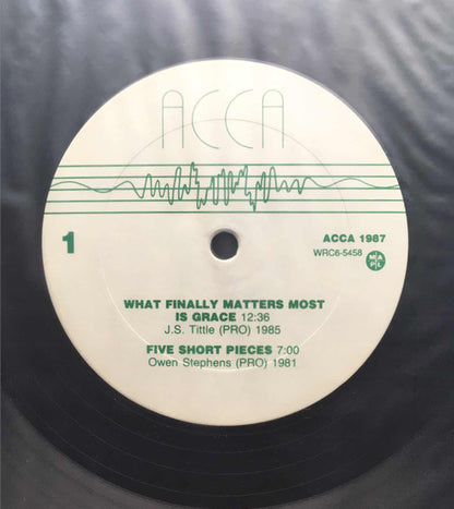 Various : ACCA / Atlantic Canadian Composers' Association / Association Des Compositeurs Canadiens De L'Atlantique (2xLP, Comp, Gat)