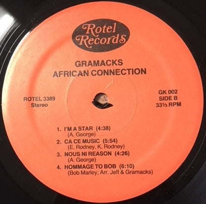 Les Gramacks : African Connection (LP, Album)