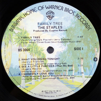 The Staples : Family Tree (LP, Album, Win)