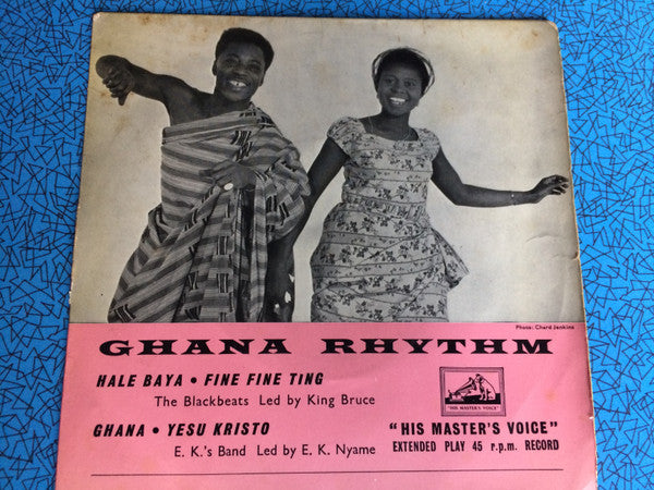 The Black Beats / E.K.'s No.1 Guitar Band : Ghana Rhythm  (7", EP)