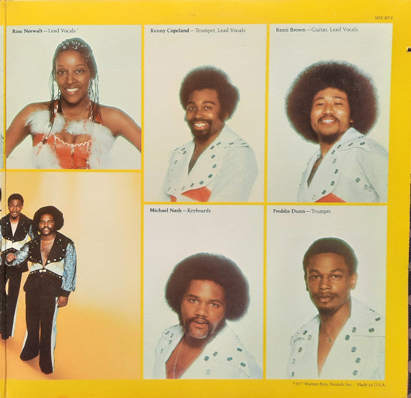 Rose Royce : In Full Bloom (LP, Album, Los)