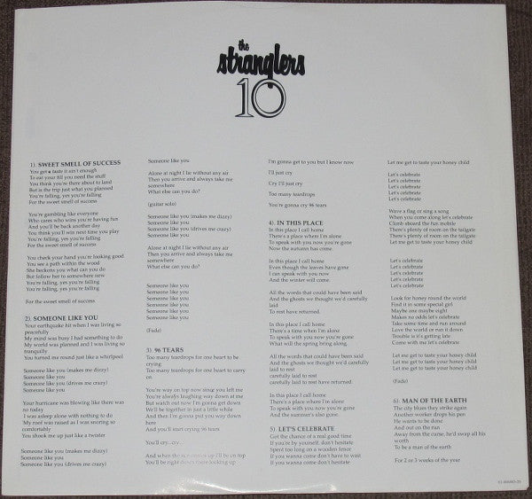 The Stranglers : 10 (LP, Album)