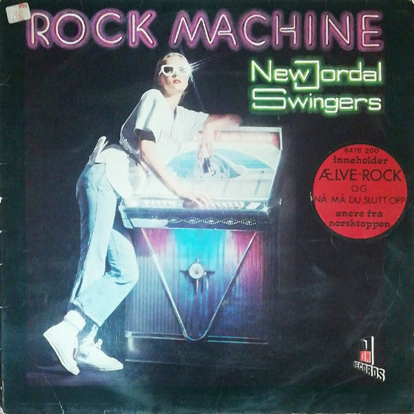 New Jordal Swingers : Rock Machine (LP, Whi)