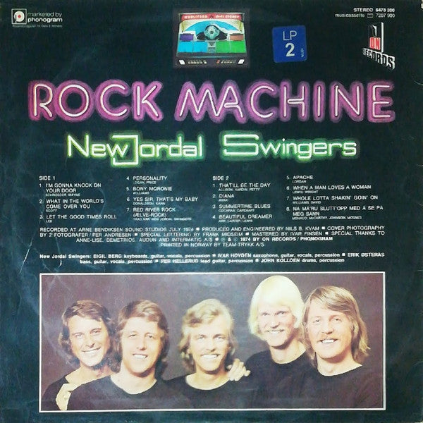 New Jordal Swingers : Rock Machine (LP, Whi)