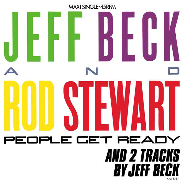 Jeff Beck And Rod Stewart : People Get Ready (12", Maxi)