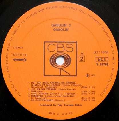 Gasolin' : Gasolin' 3 (LP, Album, Ora)