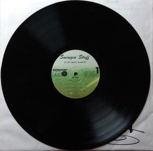 Stuff Smith Quartet : Swingin Stuff (LP, RE)