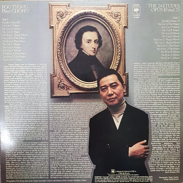 Fou Ts'ong, Frédéric Chopin : Chopin The 24 Etudes, Opus 10 & 25 (LP)