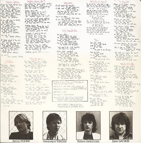 The Tickets (2) : Nobody's Children (LP, Album)