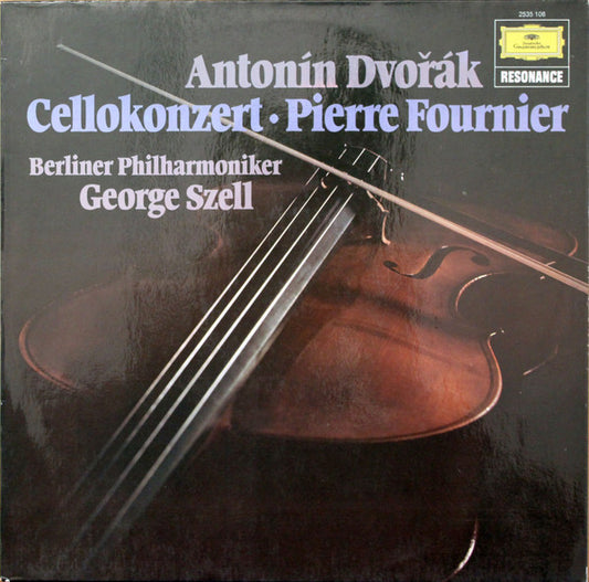 Antonín Dvořák - Pierre Fournier, Berliner Philharmoniker, George Szell : Cellokonzert (LP, RE)