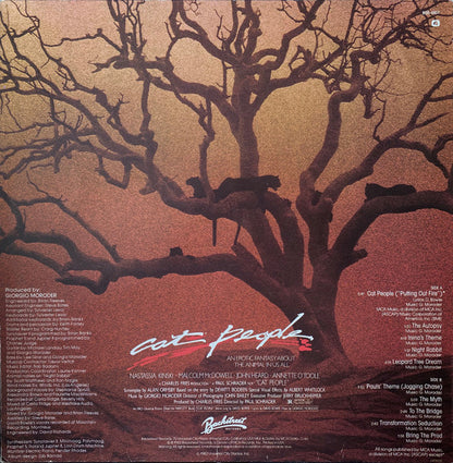 Giorgio Moroder : Cat People (Original Soundtrack) (LP, Album, RE)