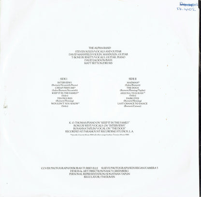 The Alpha Band : The Alpha Band (LP, Album, Pla)