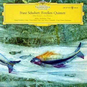 Franz Schubert - Adrian Aeschbacher • Rudolf Koeckert • Oskar Riedl • Josef Merz • Franz Ortner : Forellen-Quintett • The Trout (10", Mono)