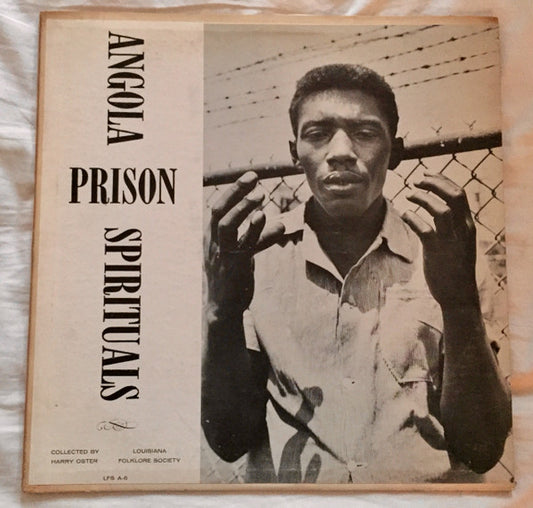 Various : Angola Prison Spirituals (LP, Album, Whi)