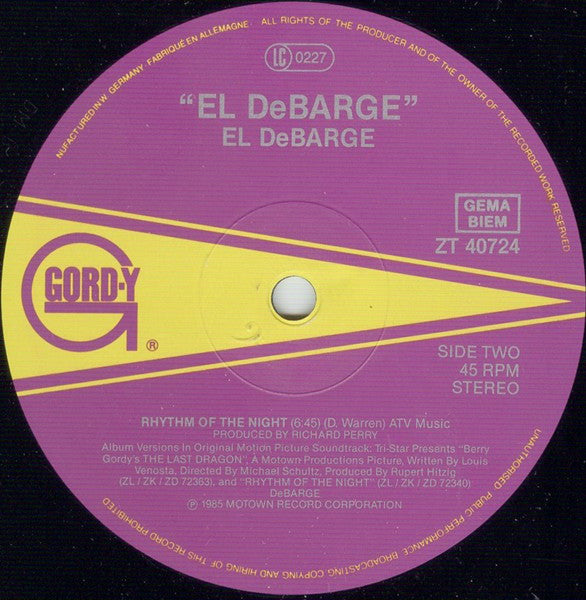 El DeBarge : Who's Johnny ("Short Circuit" Theme) (12", Maxi)