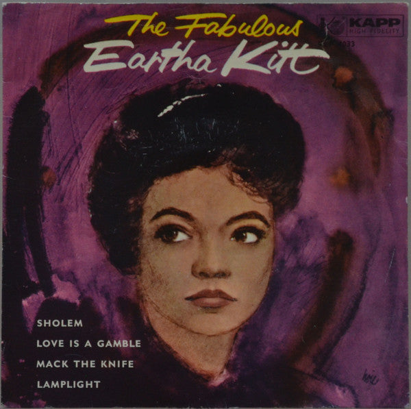 Eartha Kitt : The Fabulous Eartha Kitt (7", EP)
