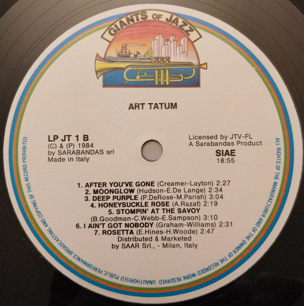 Art Tatum : Art Tatum (LP, Comp)