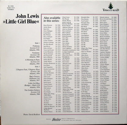 John Lewis (2) : Little Girl Blue (LP, Comp)