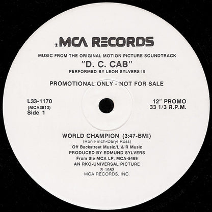 Leon Sylvers : World Champion (12", Promo)