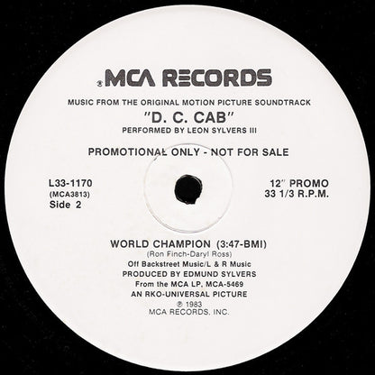 Leon Sylvers : World Champion (12", Promo)