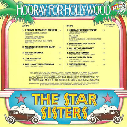 The Star Sisters : Hooray For Hollywood (LP, Album)