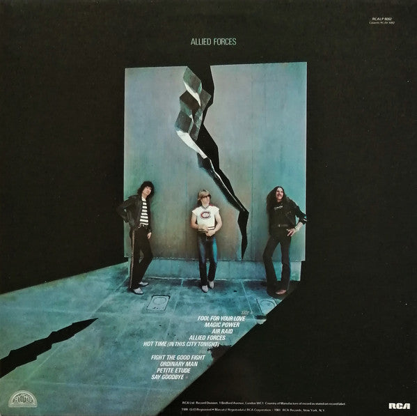 Triumph (2) : Allied Forces (LP, Album)